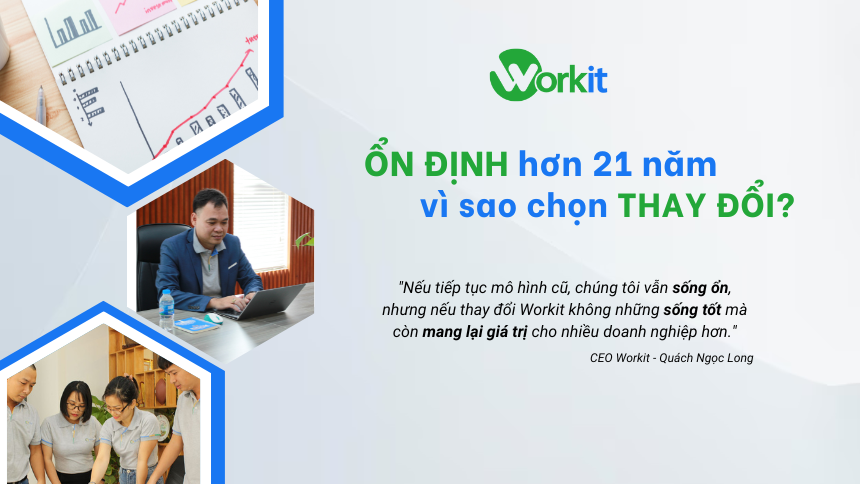 Workit - Câu chuyện chuyển mình của Công ty công nghệ “sống ổn” trong hơn 21 năm