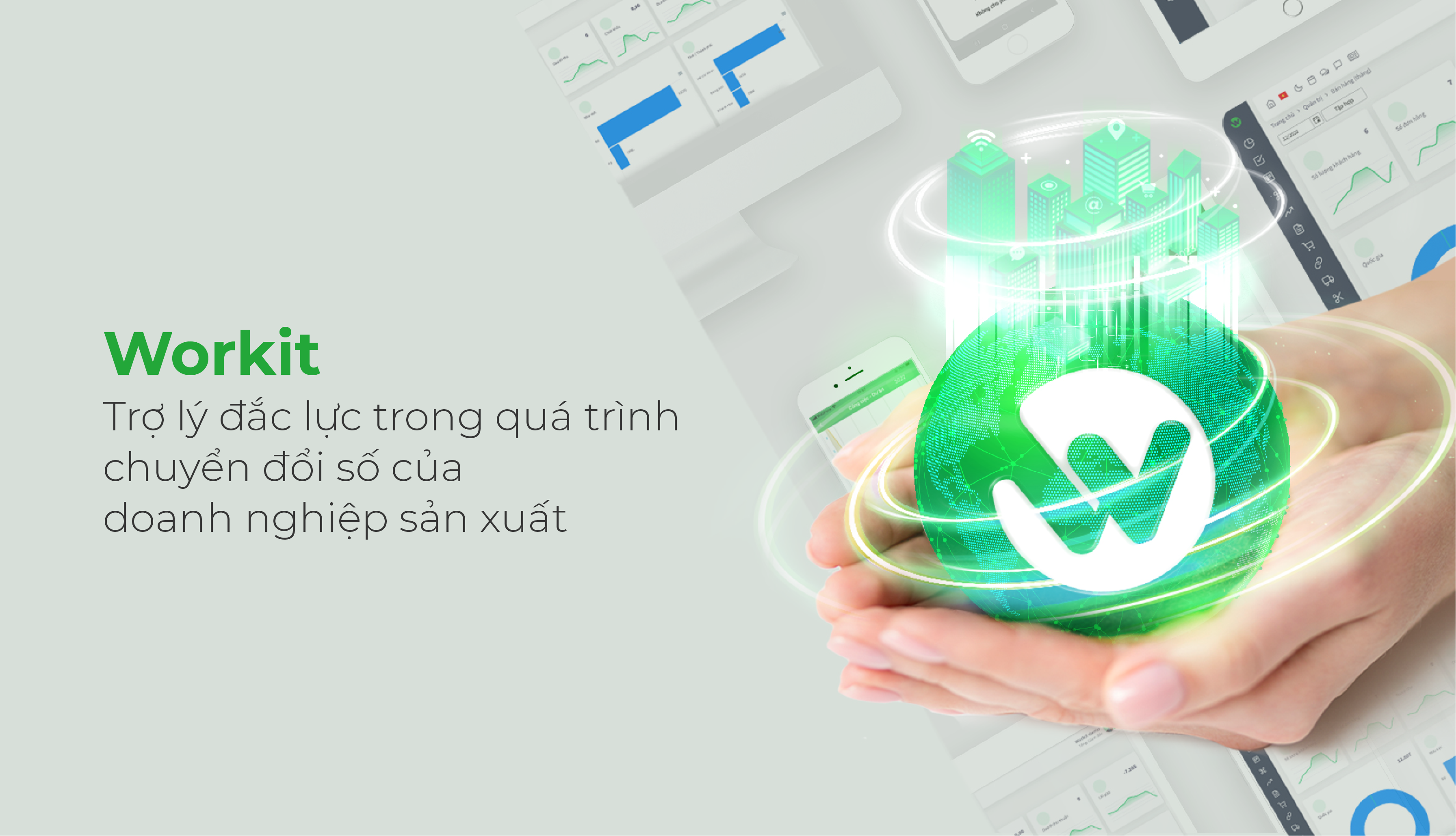 Workit - Trợ lý đắc lực trong quá trình chuyển đổi số của doanh nghiệp sản xuất