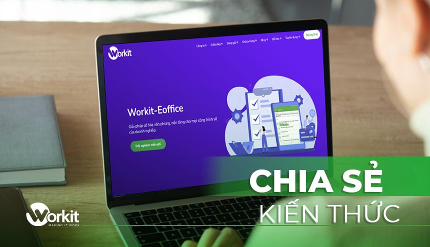 cách văn phòng truyền thống vận hành với giấy tờ và quy trình