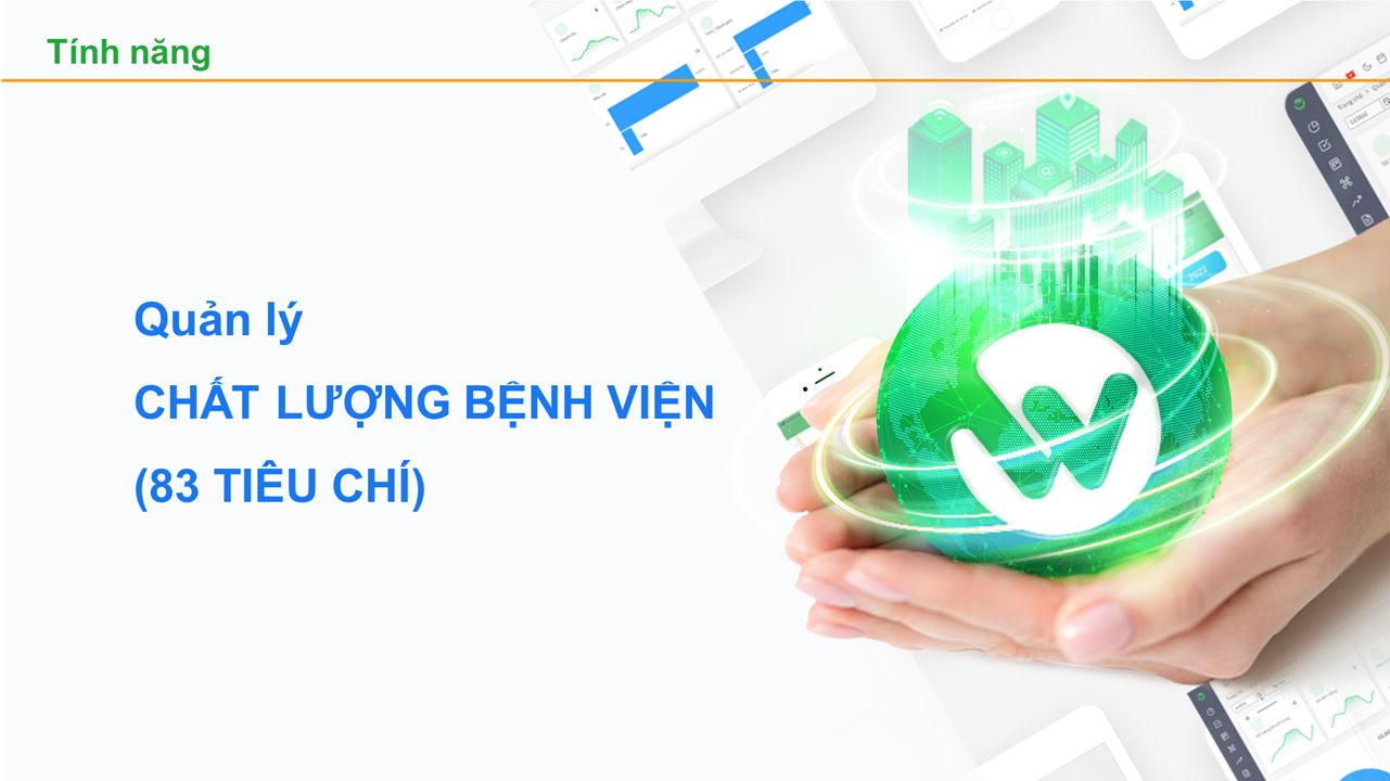 Phần mềm quản lý 83 tiêu chí đánh giá chất lượng bệnh viện