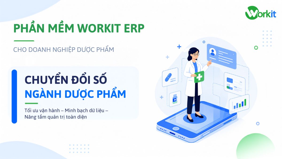 Phần mềm ERP cho lĩnh vực dược phẩm