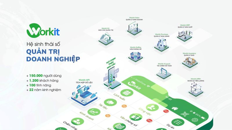 Hệ thống cơ sở dữ liệu quản trị trên Workit