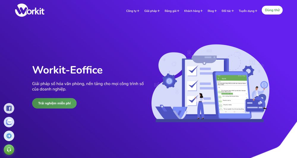 9 lý do doanh nghiệp nên lựa chọn hệ thống văn phòng số workit