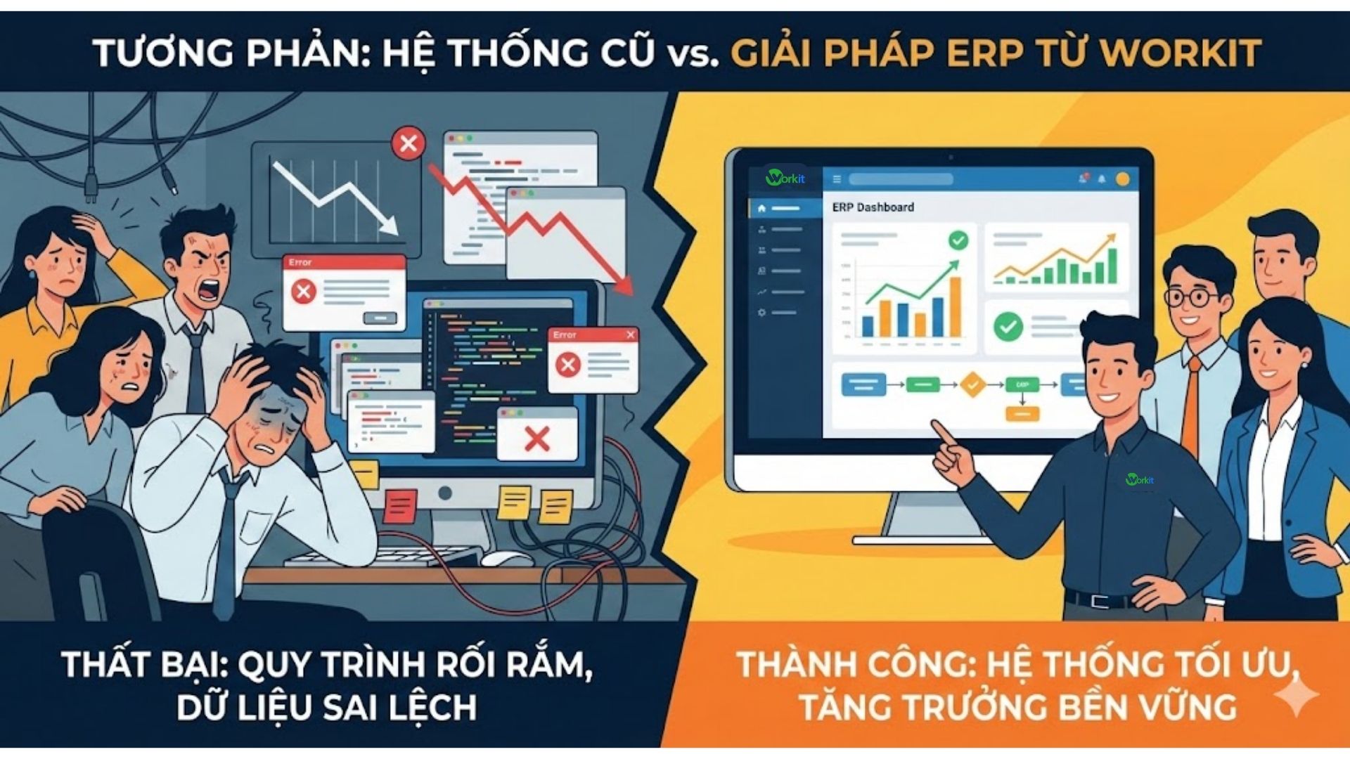 Đội ngũ triển khai ERP