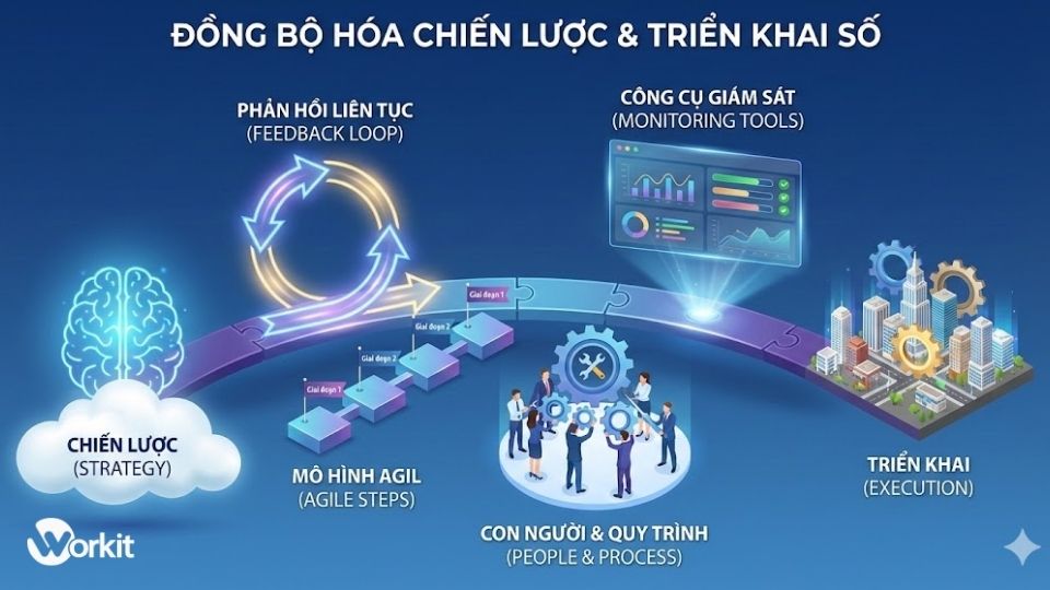 Giải pháp để củng cố việc triển khai chuyển đổi số
