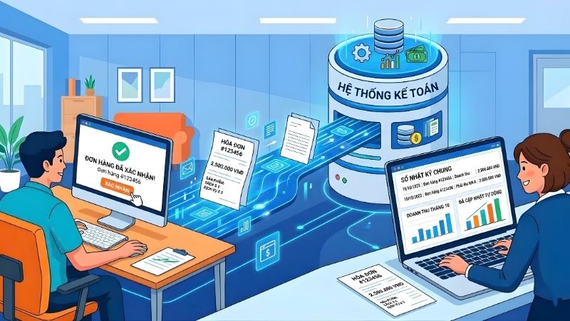 Hóa đơn tự động cập nhật