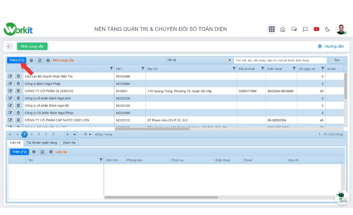 Tìm kiếm và báo giá