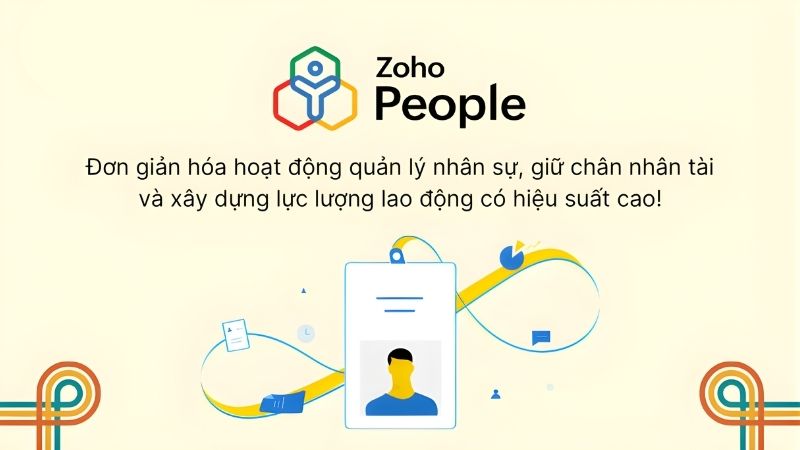 Phần mềm nhân sự Zoho