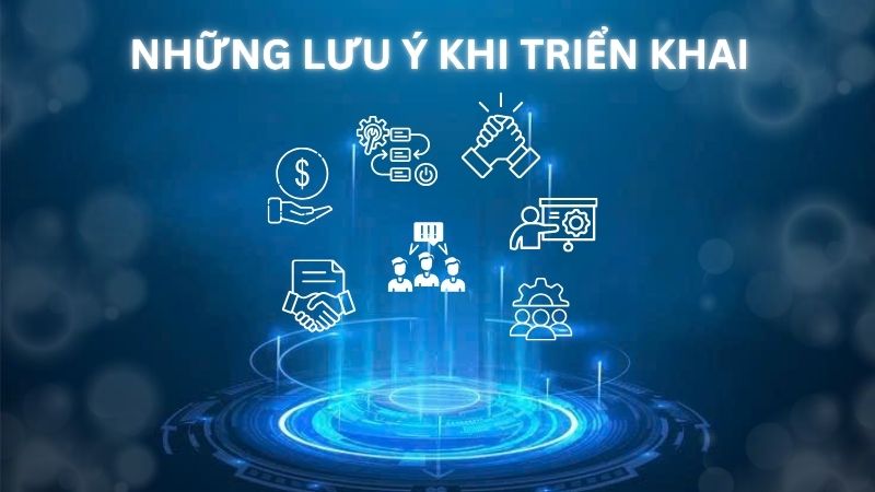 Những lưu ý khi triển khai hệ thống ERP