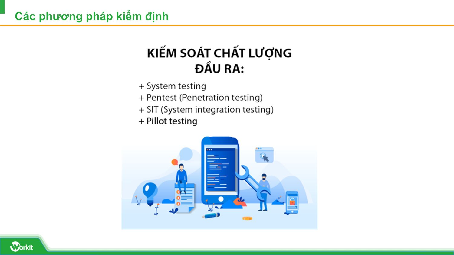 Một số phương pháp kiểm định phần mềm erp