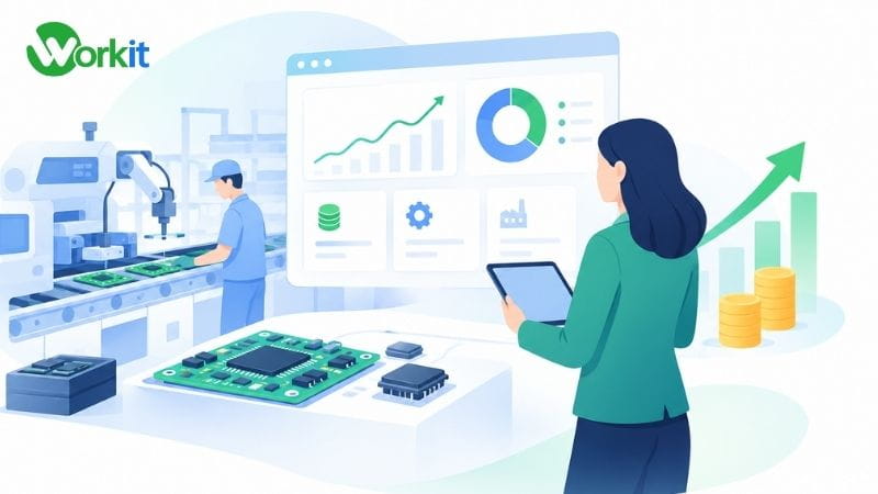 Đặc thù quản lý sản xuất ngành điện tử