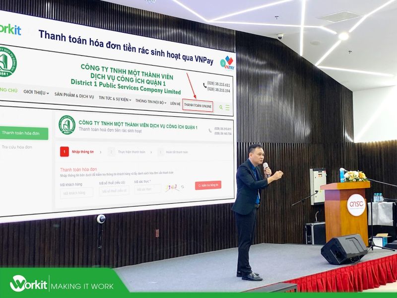 giải pháp thanh toán háo đơn tiền rác qua vnpay