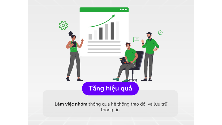 workspace giúp tăng hiệu quả làm việc nhóm